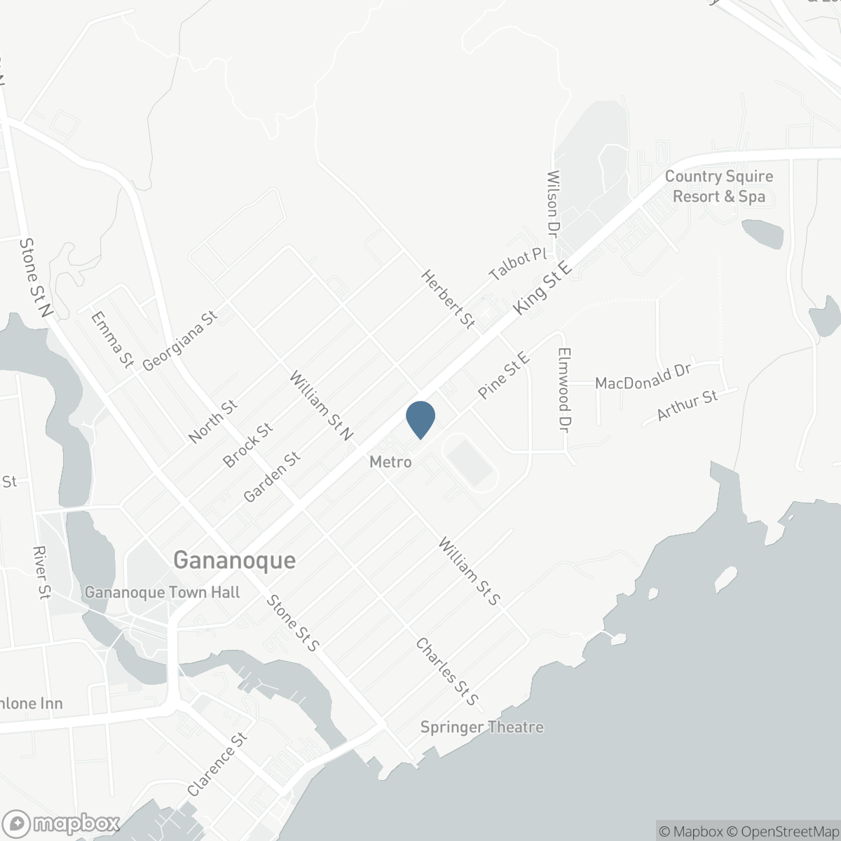 389 KING STREET, Gananoque, Ontario K7G 1G6